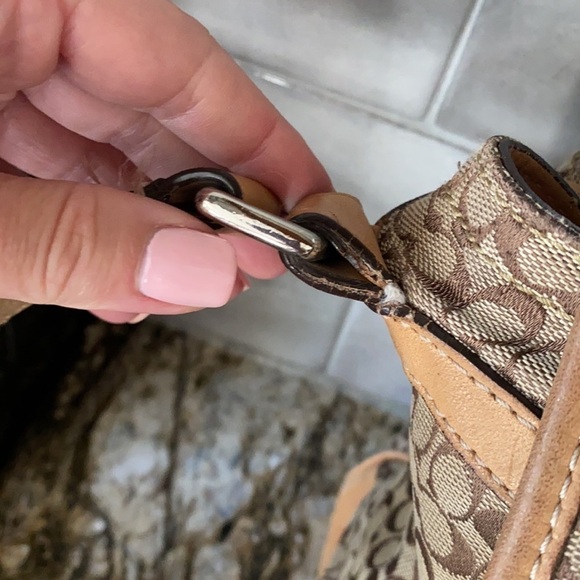 Coach Voyage Signature Messenger Bag - Picture 7 of 13